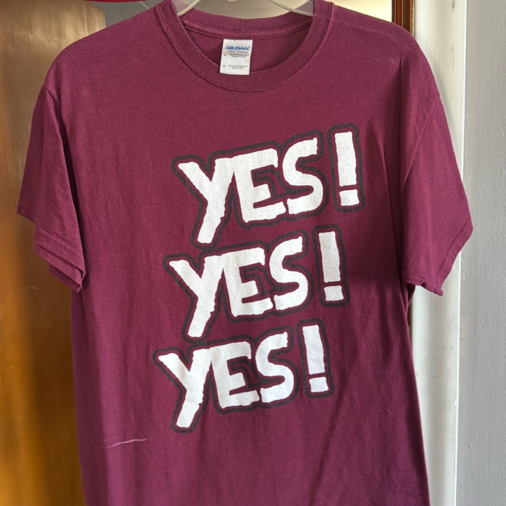 Wwe Daniel Bryan Yes Yes Yes Tshirt  Size Medium
